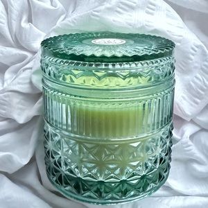 Sand + Fog and Hand Poured Newport Candle Rare Limited 9.5 oz Heavy Glass